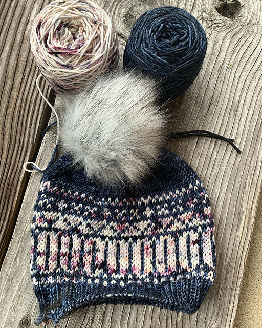 Winterwood Hat Knitting Pattern DK Weight