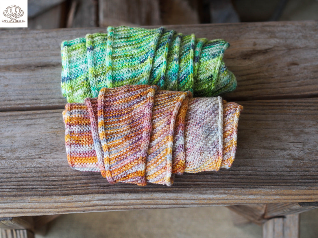 One Skein Triangle Scarf