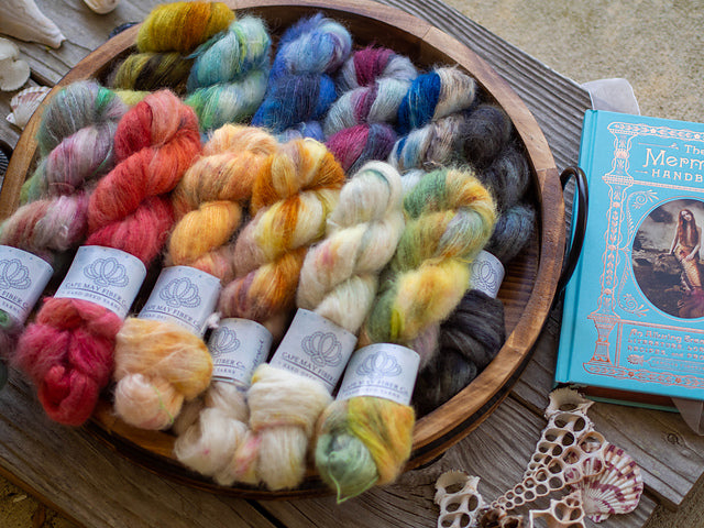 Brushed Lace Weight Mohair and Alpaca