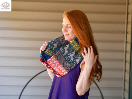 Renaissance Faire Cowl Fingering Weight Pattern