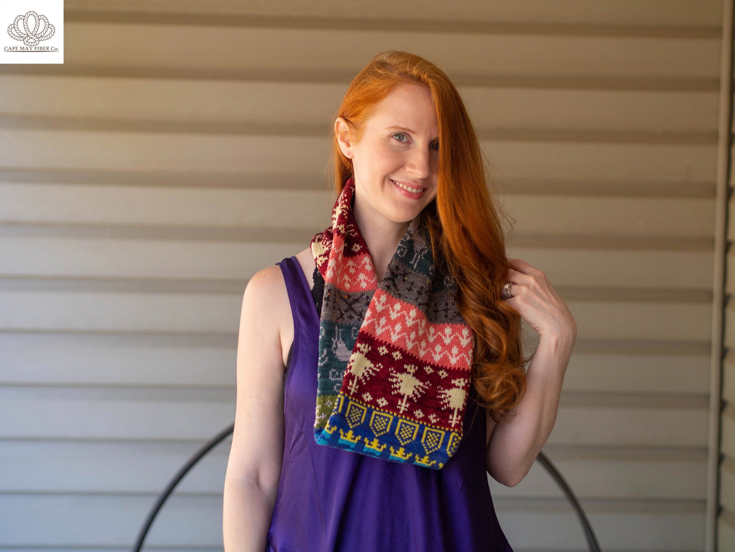 Renaissance Faire Cowl Fingering Weight Pattern