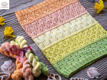Load image into Gallery viewer, Lacy Sampler Cowl Fingering Weight Pattern
