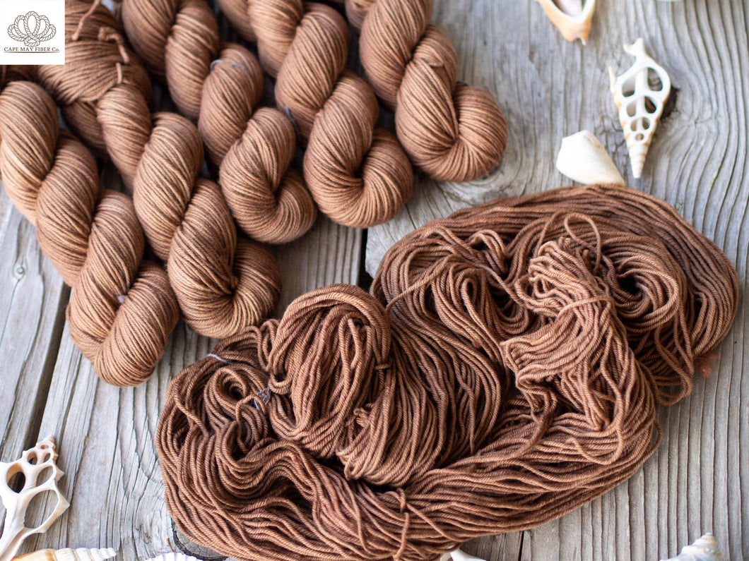Black Walnut Naturally Dyed DK