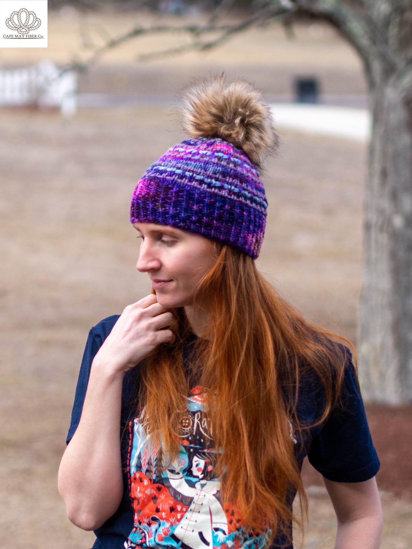 Boardwalk Plank Beanie Worsted / Aran Weight Knitting Pattern
