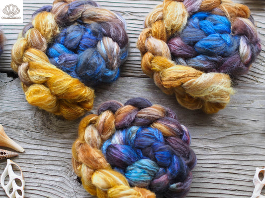 Celestial Baby Camel and Tussah Silk  - 4 ounce