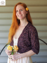 Load image into Gallery viewer, Chevron Belle Shrug Sport or DK Weight Knitting Pattern
