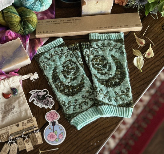 Flower Moon Mitt Fingering Weight Kit