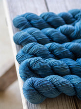 Load image into Gallery viewer, Indigo Naturally Dyed Sock
