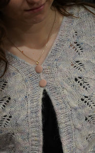Lace Leaves Cardigan Lace Weight Kit