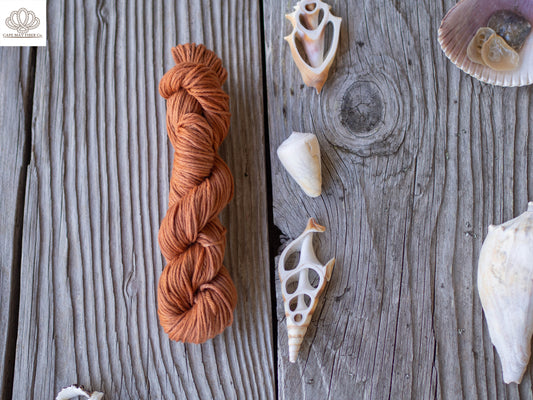 Madder Root Orange Mini Skein DK