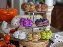 Load image into Gallery viewer, Mini Skein Pumpkin Fingering Weight Knitting Pattern
