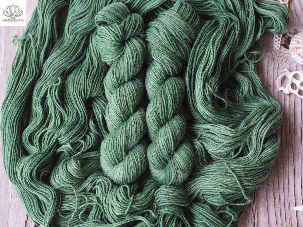 Dark Mulberry Leaf Naturally Dyed DK