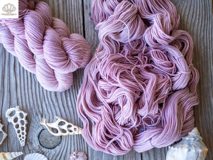 Pastel Cochineal and Madder Naturally Dyed DK