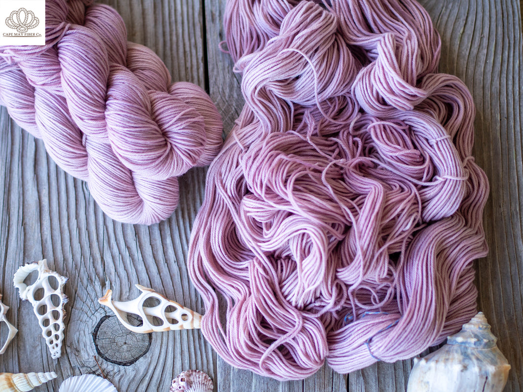 Pastel Cochineal and Madder Naturally Dyed DK