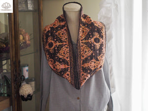 Quoth the Raven Cowl Knitting Pattern Sport or DK Weight