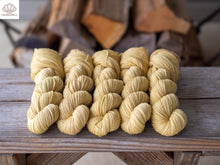 Load image into Gallery viewer, Rhubarb Yellow Naturally Dyed DK
