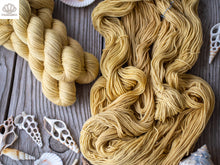 Load image into Gallery viewer, Rhubarb Yellow Naturally Dyed DK
