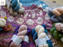 Load image into Gallery viewer, Seashell Pullover MCN Fingering Weight Kit
