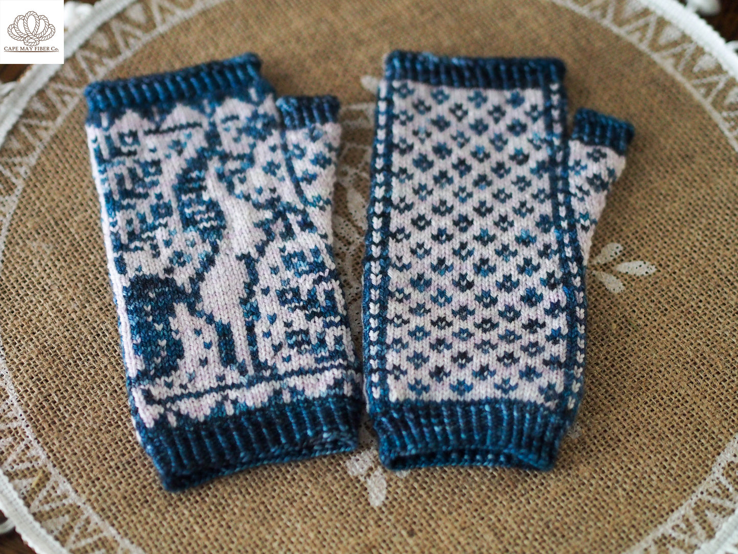 Last Unicorn Mitts Fingering Weight Knitting Pattern