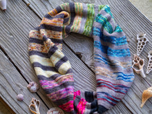 Load image into Gallery viewer, Under the Sea Cowl Fingering Weight Knitting Pattern
