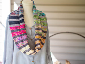 Under the Sea Cowl Fingering Weight Knitting Pattern