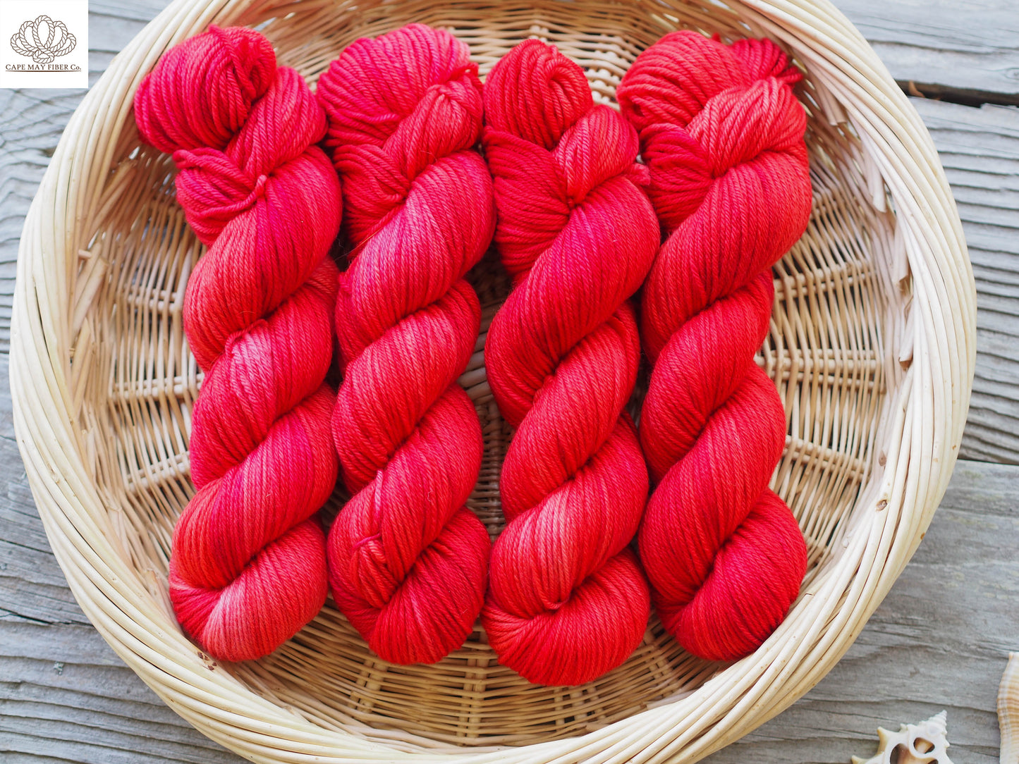 Vermilion Button