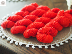 Vermilion Button
