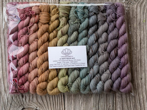 Victorian Winter Wonderland 12 Mini Skein Set Pre Order