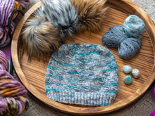Load image into Gallery viewer, Whorl Hat Knitting Pattern Lace and Sock Weight
