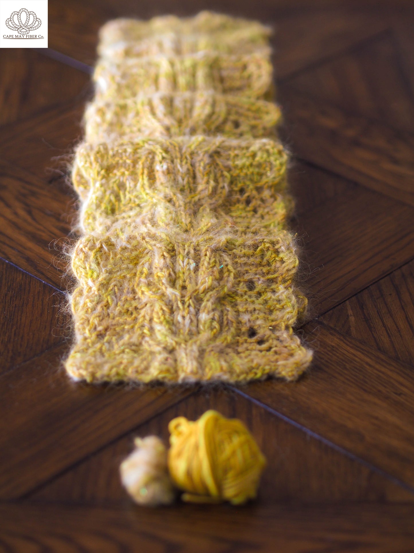 Wishbone Scarf Fingering and Lace weight Kit