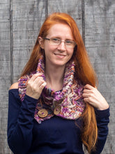 Load image into Gallery viewer, Jagged Pathways Knitting Pattern Super Bulky Weight
