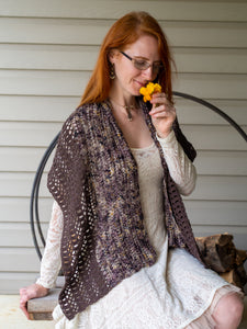 Crochet Charmer's Shawl Crochet Pattern Fingering Weight