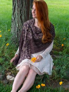 Crochet Charmer's Shawl Crochet Pattern Fingering Weight