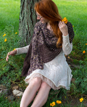 Load image into Gallery viewer, Crochet Charmer&#39;s Shawl Crochet Pattern Fingering Weight
