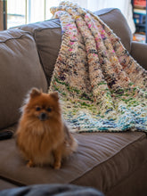 Load image into Gallery viewer, Double Moss Faded Throw Kit
