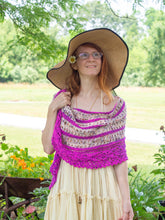 Load image into Gallery viewer, Exit Zero Shawl DK Weight Knitting Pattern
