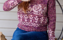 Load image into Gallery viewer, Floral Fallal DK Weight Hand Knitting Pattern
