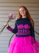 Load image into Gallery viewer, Floral Fallal DK Weight Hand Knitting Pattern

