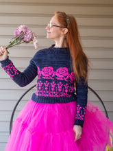 Load image into Gallery viewer, Floral Fallal DK Weight Hand Knitting Pattern

