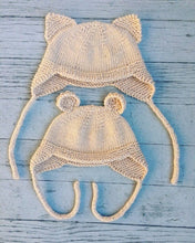 Load image into Gallery viewer, Cat and Bear Knitting Pattern Worsted Weight

