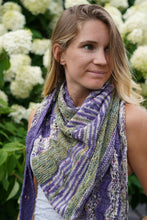 Load image into Gallery viewer, Angler Shawl Fingering Weight Knitting Pattern
