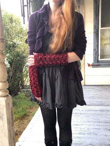 Dragon Cabled Gauntlets Knitting Pattern Dk or Worsted Weight