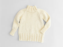 Load image into Gallery viewer, Tunica Pullover Knitting Pattern Super Bulky Weight
