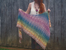 Load image into Gallery viewer, Froth Shawl Knitting Pattern Fingering Weight
