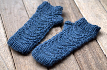 Load image into Gallery viewer, Avion Cowl and Mitts Knitting Pattern DK Weight
