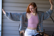 Load image into Gallery viewer, Sea Mist Cardi Knitting Pattern Chunky Weight

