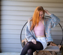 Load image into Gallery viewer, Sea Mist Cardi Knitting Pattern Chunky Weight

