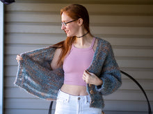 Load image into Gallery viewer, Sea Mist Cardi Knitting Pattern Chunky Weight
