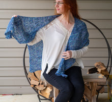 Load image into Gallery viewer, Lilja Light Shawl Lace Weight Knitting Pattern
