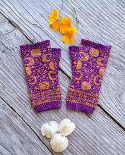 Load image into Gallery viewer, Rune Charm Mitts Pattern for fingering weight

